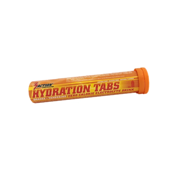 3ACTION HYDRATION TABS 20TABS ORANGE