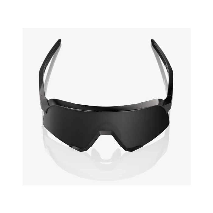 FIETSBRIL 100% S3 GLOSS BLACK MATTE BLACK MIRROR