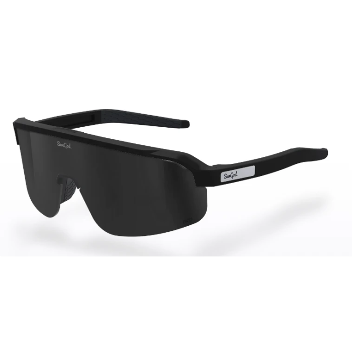 FIETSBRIL SUNGOD FORTY2 MATTE BLACK SMOKE