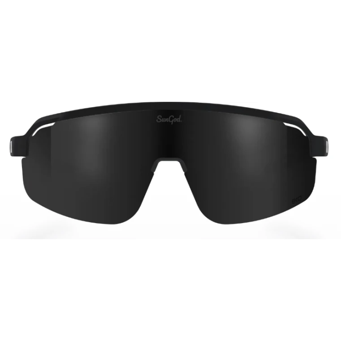 FIETSBRIL SUNGOD FORTY2 MATTE BLACK SMOKE