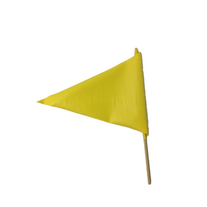 SEINGEVER VLAG GEEL DRIEHOEK