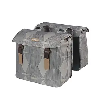 FIETSTAS BASIL ELEGANCE SHOPPER DUBBEL 40-49L