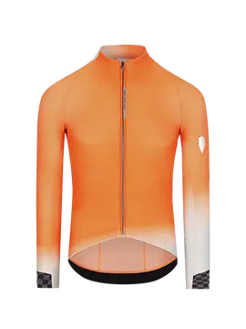 FIETSSHIRT LANGE MOUWEN Q36.5 GREGARIUS HYBRID COLLAR FADE