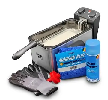 MORGAN BLUE HOT WAX PROKIT HEATER+TOEBEHOREN