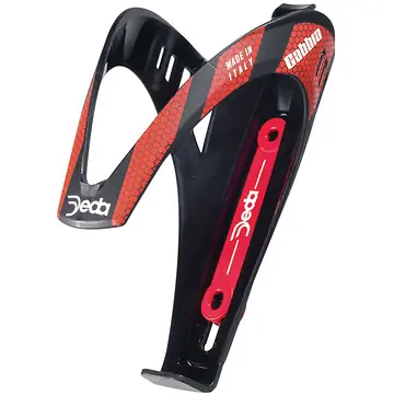 DEDA BIDONHOUDER GABBIA ZWART/ROOD-1
