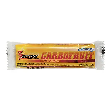 3ACTION DOOS CARBOFRUIT STRAWBERRY 37.5G 25 STUKS