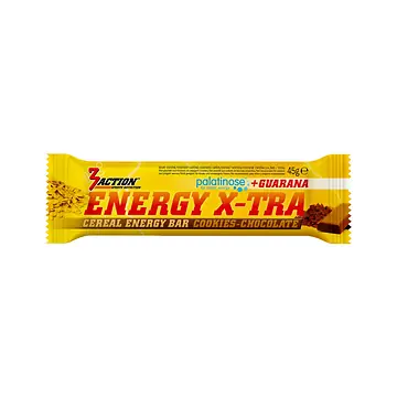 3ACTION ENERGY BAR X-TRA COOKIES 45GR