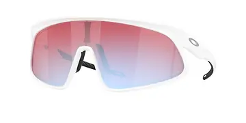 FIETSBRIL OAKLEY RSLV MATTE WHITE PRIZM SNOW SAPPHIRE