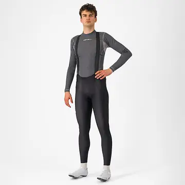 LANGE FIETSBROEK CASTELLI ESPRESSO