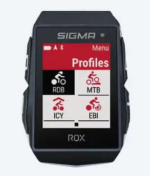 SIGMA ROX 11.1 EVO GPS BLACK HR SET-1