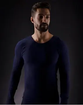 ONDERHEMD MEGMEISTER DRYNAMO CREW LONG SLEEVE