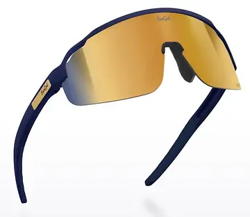 FIETSBRIL SUNGOD FORTY2 MATTE NAVY GOLD