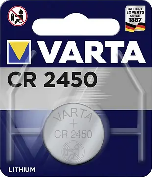 BATTERIJ VARTA CR2450. IRB INC-1
