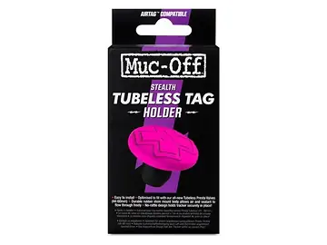 MUC OFF TUBELESS SECURE TAG MOUNT ZWART/ROZE-1