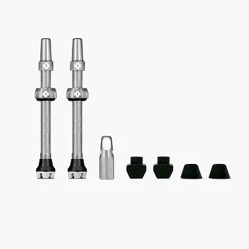 MUC OFF TUBELESS VALVE KIT 60MM ZILVER UNIVERSEEL-1