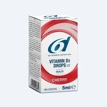 6D VITAMINE D3 DROPS CHERRY