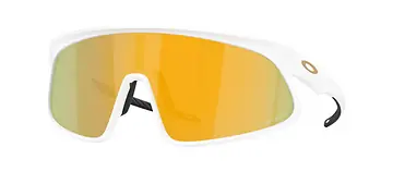 FIETSBRIL OAKLEY RSLV MATTE WHITE PRIZM 24K