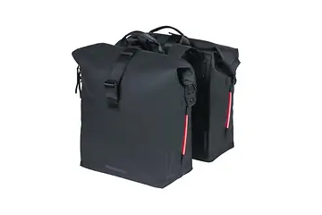 TAS BASIL SOHO DUBBELE TAS NORDLICHT 41L