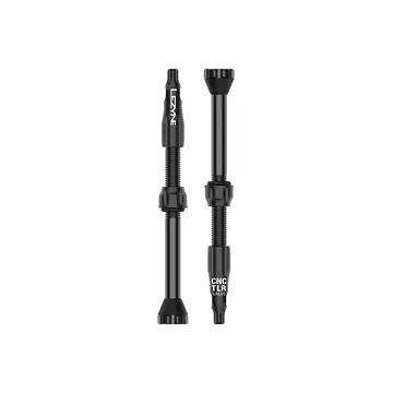 LEZYNE CNC TLR VALVE TUBELESS ZWART 60MM-1