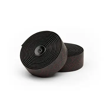 PRO STUURLINT PEAKED TEAM 2.5MM ZWART-ROOD-1