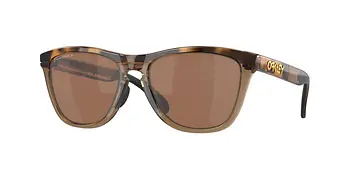 BRIL OAKLEY FROGSKINS RANGE BROWN TORT/BROWN SMOKE PRIZM TUNGSTEN POLARIZED