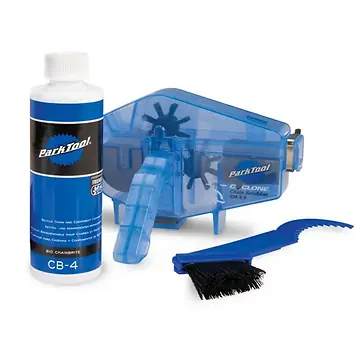 PARKTOOL KETTINGREINIGER CG-2.4 SET MET VLOEISTOF EN BORSTEL-1