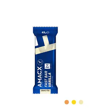 AMACX FAST BAR VANILLA 45GR
