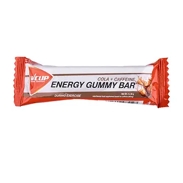 WCUP ENERGY GUMMY BAR COLA BLAST+CAFFEINE 60GR