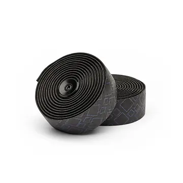 PRO STUURLINT PEAKED TEAM 2.5MM ZWART-BLAUW-1