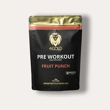 4GOLD PRE WORKOUT FRUIT PUNCH 300G