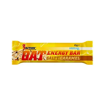 3ACTION DOOS OAT ENERGY BAR SALTY CARAMEL 45G 20 STUKS