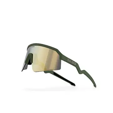 FIETSBRIL NAOS ZIRIS MATTE GREEN BRONZE GOLD