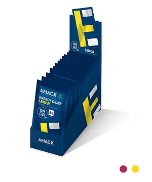 AMACX ENERGY DRINK ON THE GO 2:1 LEMON 12X31GR