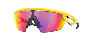 FIETSBRIL OAKLEY SPHAERA MATTE YELLOW PRIZM ROAD