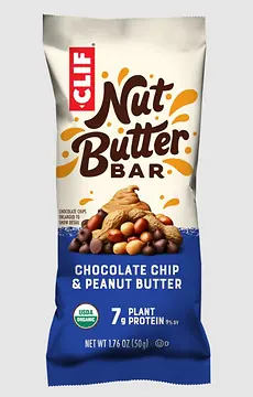 CLIF NUT BUTTER BAR CHOCOLATE CHIP & PEANUT BUTTER
