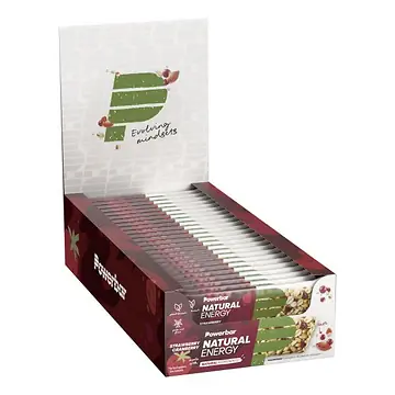 POWERBAR DOOS ENERGY CEREAL STRAWBERRY 18X40GR