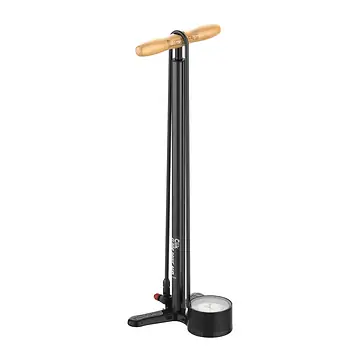 LEZYNE CLIK VOETPOMP STEEL DRIVE HP ZWART-1