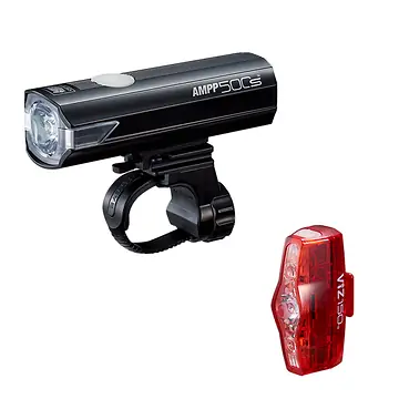 CAT EYE LICHTSET AMPP500S +VIZ150 MICRO USB-C (ZONDER KABEL)-1