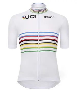 FIETSSHIRT SANTINI UCI WORLD CHAMPION