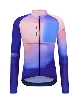 FIETSSHIRT SANTINI LUCE LS