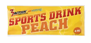 3ACTION SPORTS DRINK 30GR peach