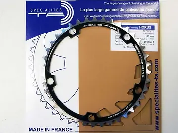 TA KETTINGBLAD CHORUS PCD-135 39T ZWART CAMPAGNOLO-1