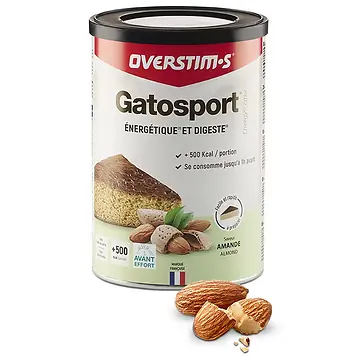 OVERSTIM.S GATOSPORT CAKE AMANDEL 400GR