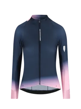 FIETSSHIRT LANGE MOUWEN Q36.5 GREGARIUS HYBRID COLLAR FADE DAMES