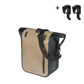 FIETSTAS BASIL RIVO TARPAULIN MIK HOOKS M