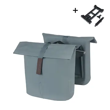FIETSTAS BASIL CITY DUBBEL MIK 28-32L