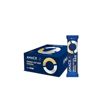 AMACX ENERGY OAT BAR BANANA 12X50GR
