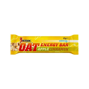 3ACTION OAT ENERGY BAR APPLE CINNAMON 45G