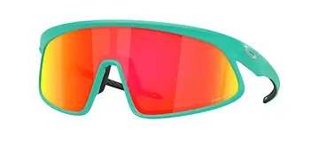 FIETSBRIL OAKLEY RSLV MATTE CELESTE PRIZM RUBY