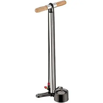 LEZYNE VOETPOMP ALLOY FLOOR DRIVE ZILVER-1